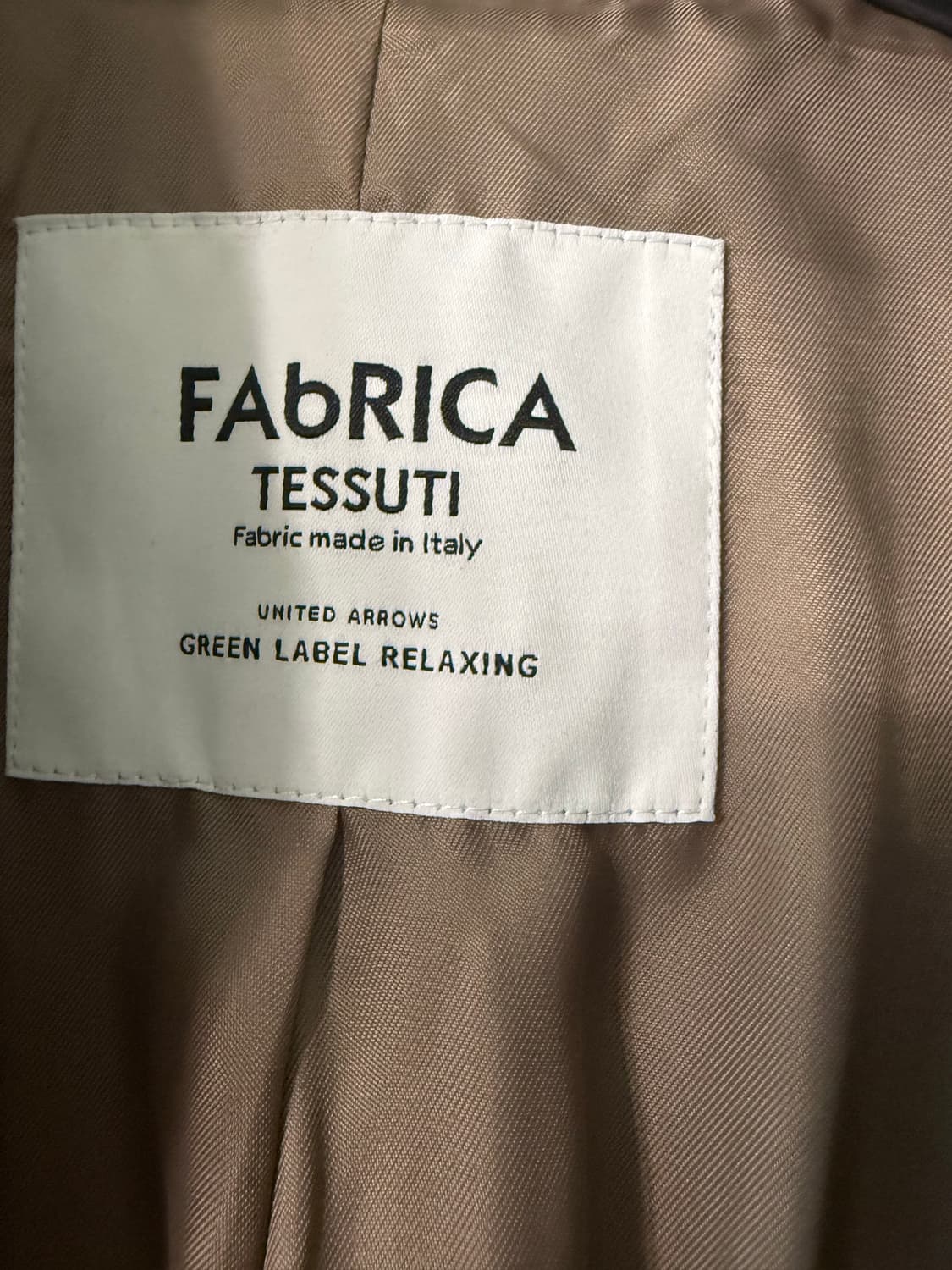 유나이티드 애로우즈  tessuti  이태리  패브릭코트  55  상품이미지6