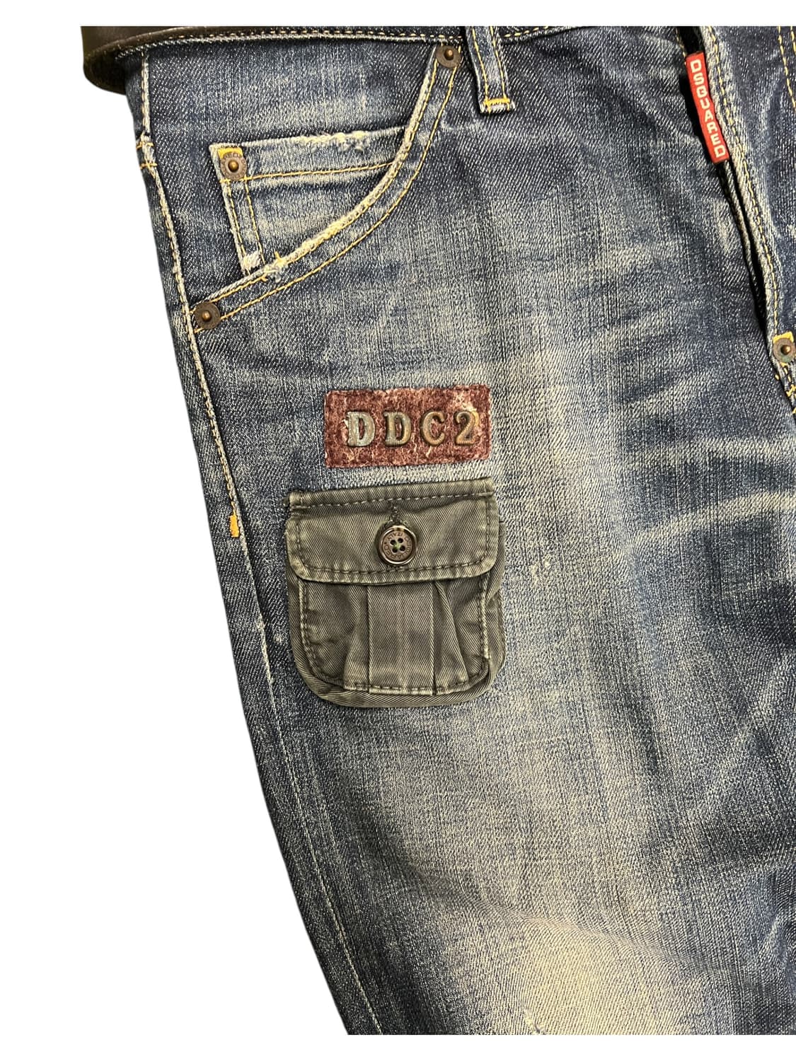 디스퀘어드2 데미지 워싱 데님팬츠 44 상품이미지3