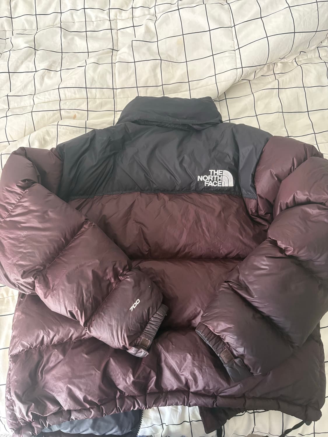 노스페이스 1996 레트로 눕시 자켓 콜 브라운 TNF 블랙 상품이미지2