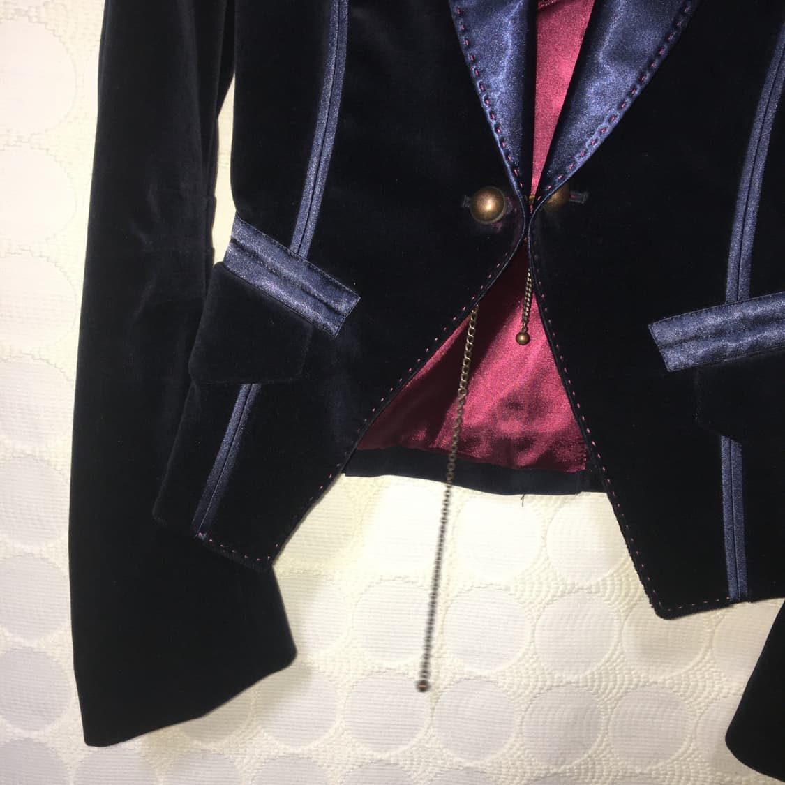 Custo Barcelona 벨벳 재킷 상품이미지5