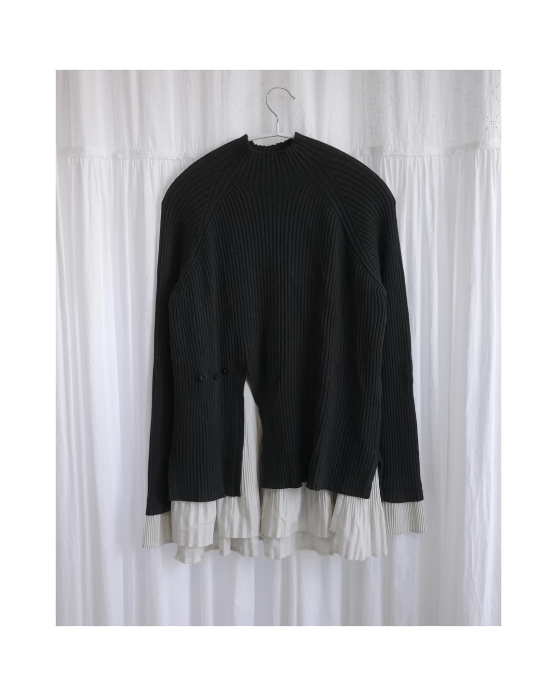 Layered frill knit 상품이미지1
