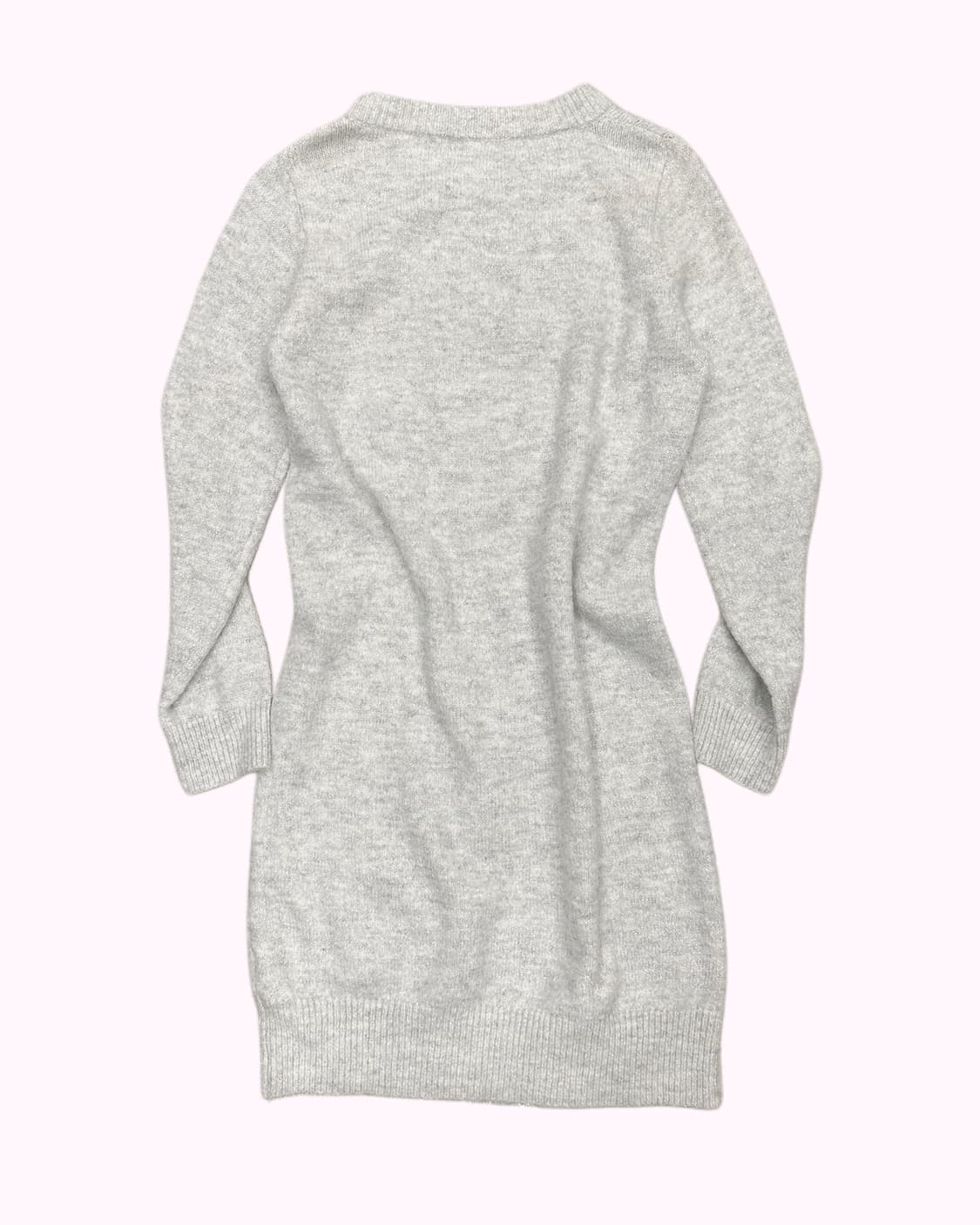 glitter silver knit dress 상품이미지4