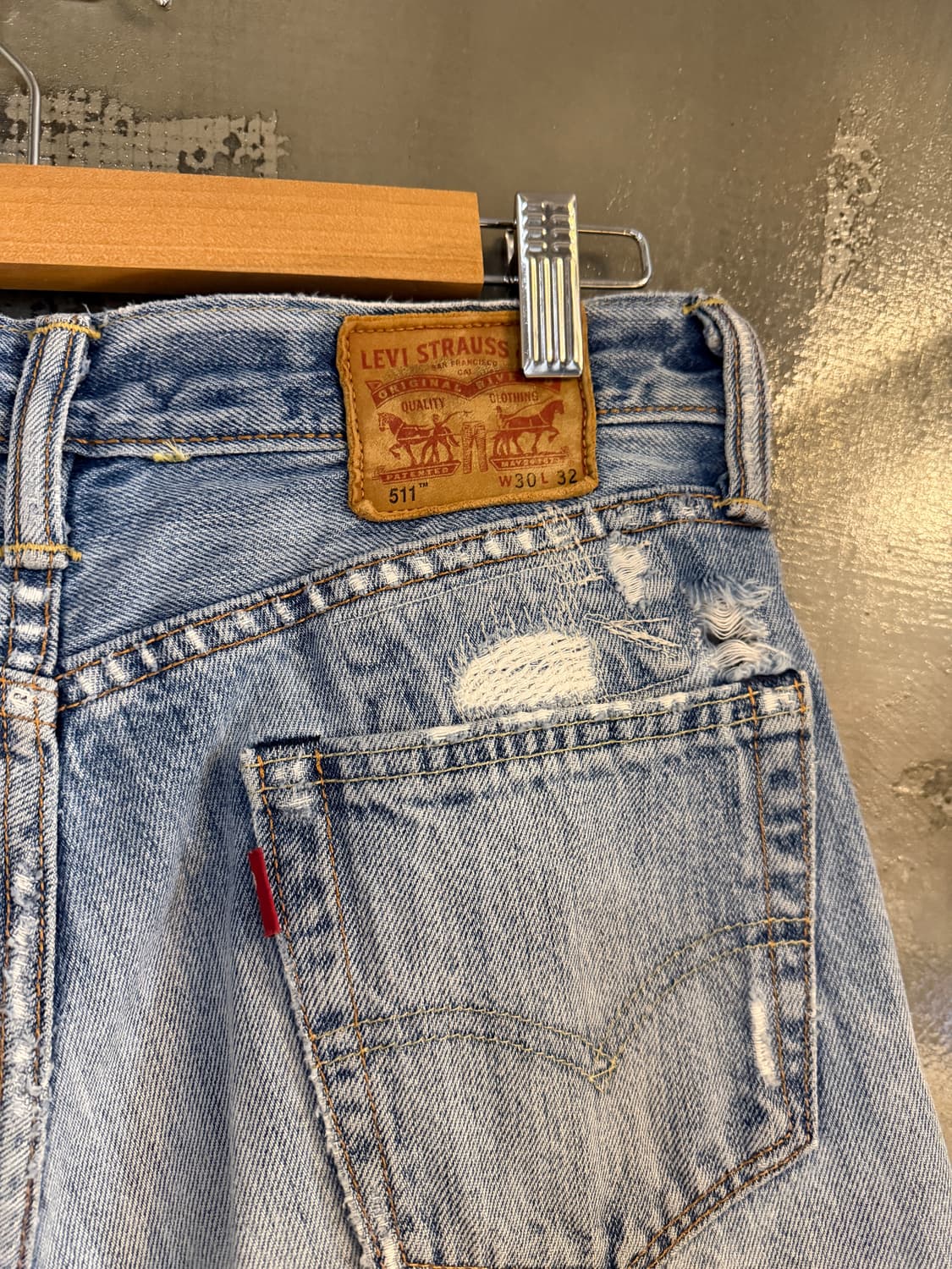 리바이스 데님 팬츠 w30 L22 상품이미지6