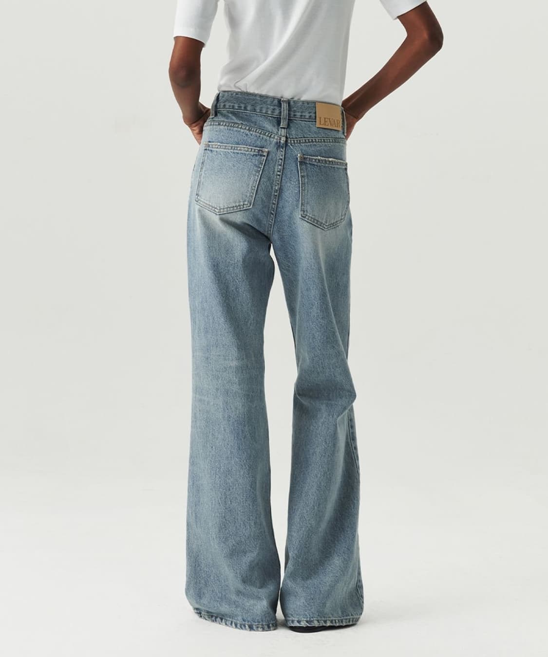 르바 Relaxed Boots Cut Denim 상품이미지1