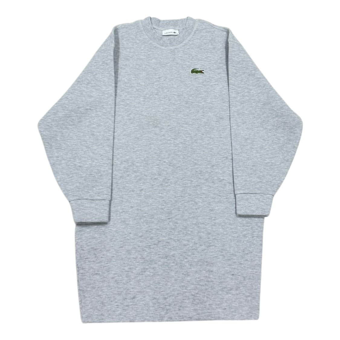 라코스테 맨투맨 원피스 그레이 34 상품이미지1