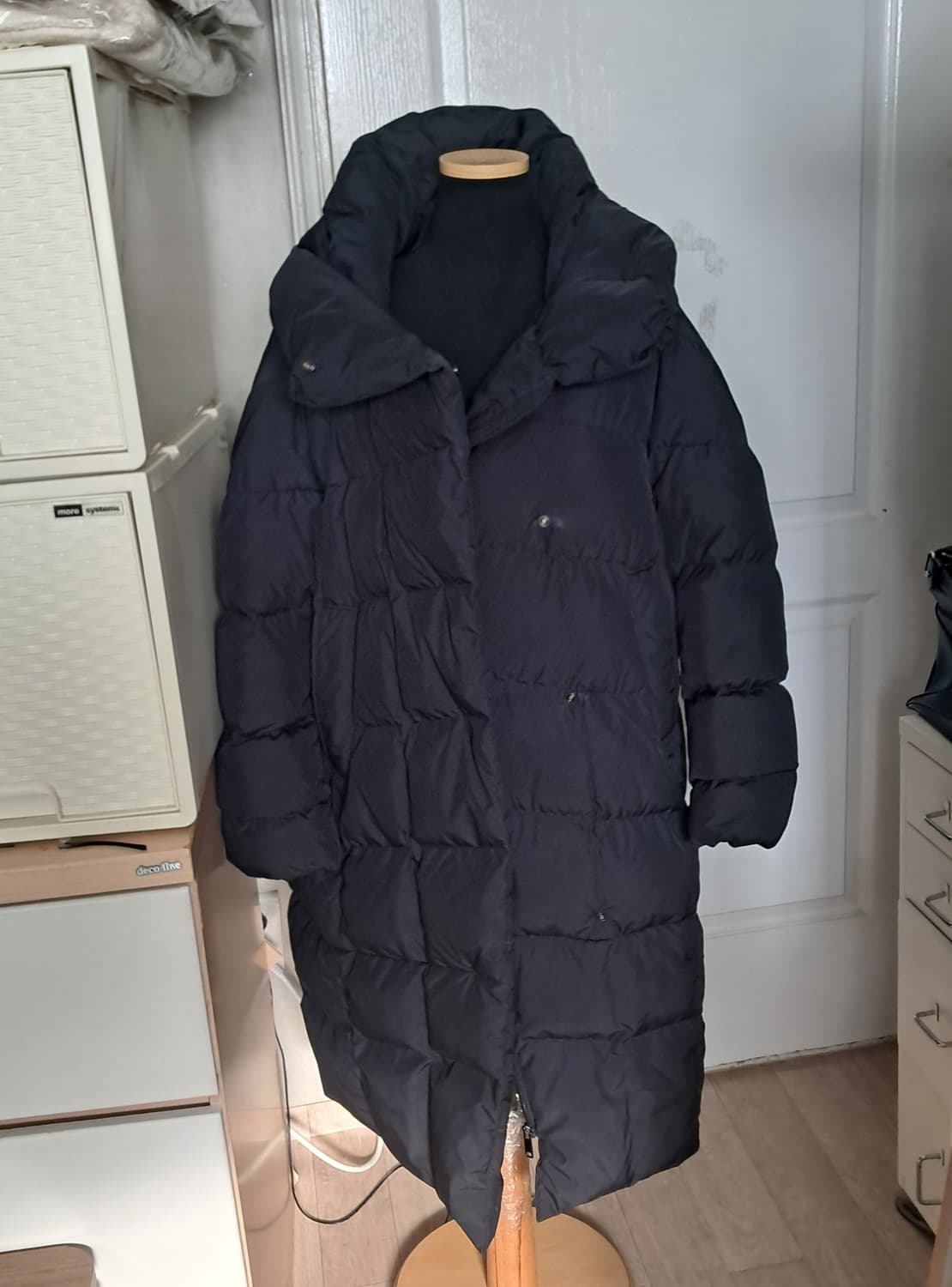 시스템  구스 패딩 롱패딩 55~66 상품이미지1