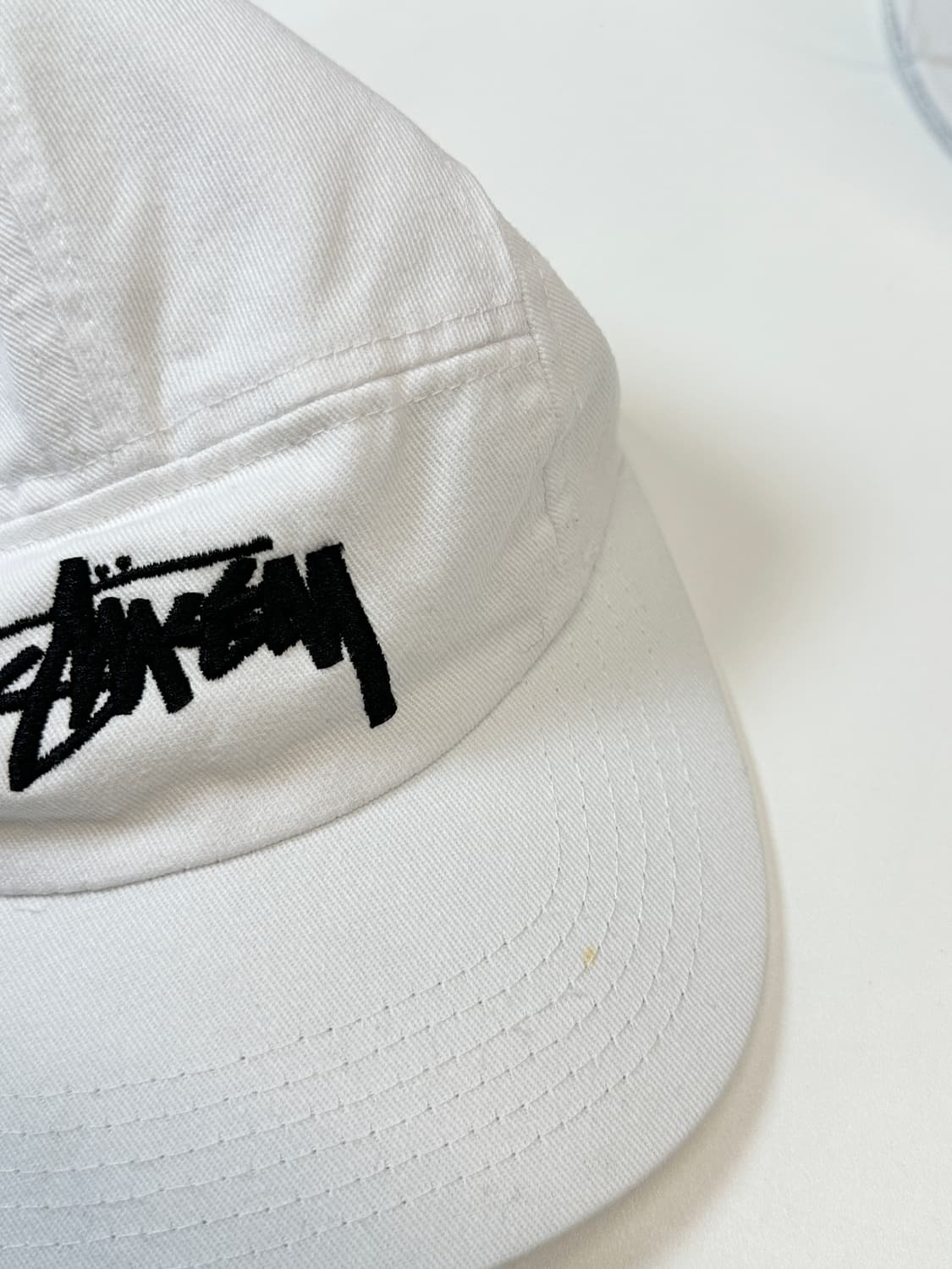 스투시 6패널볼캡 화이트 상품이미지5