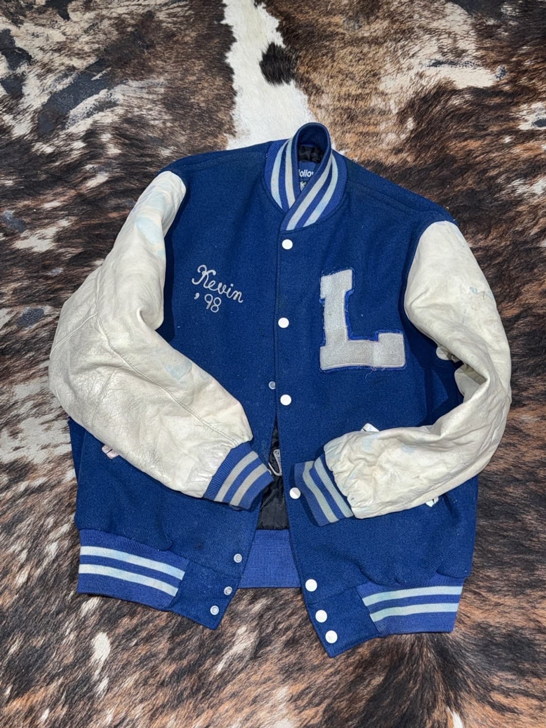 90s usa holloway 바시티 자켓 상품이미지9