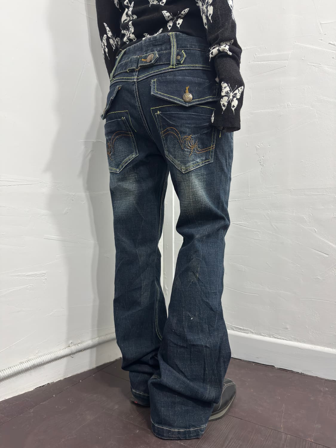 denim bootscut pants 상품이미지6