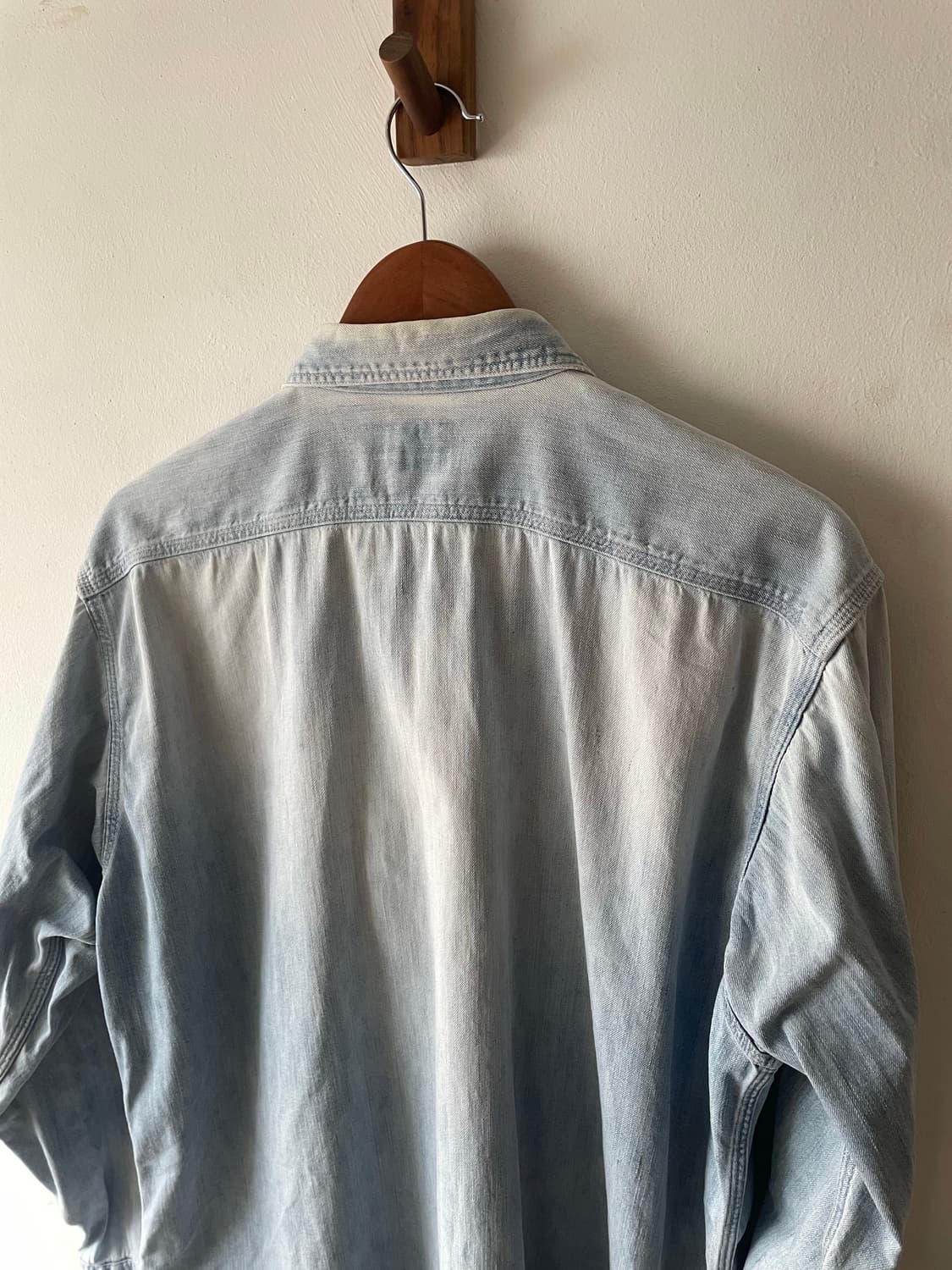 90's USA Vintage Levi's Denim shirt 상품이미지6