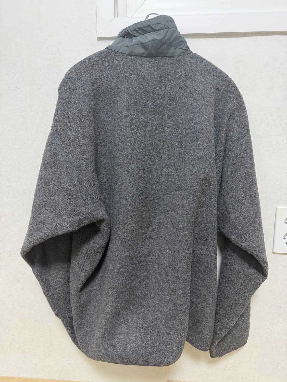 90s 빈티지파타고니아 신칠라 딥파일 플리스집업,그레이/L사이즈 상품이미지2