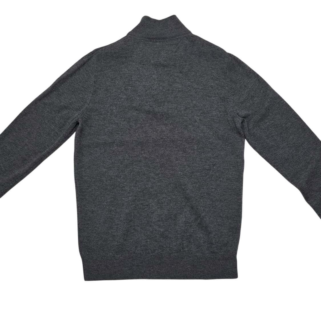 타미힐피거 다크 그레이 반집업 니트 맨투맨 상품이미지2