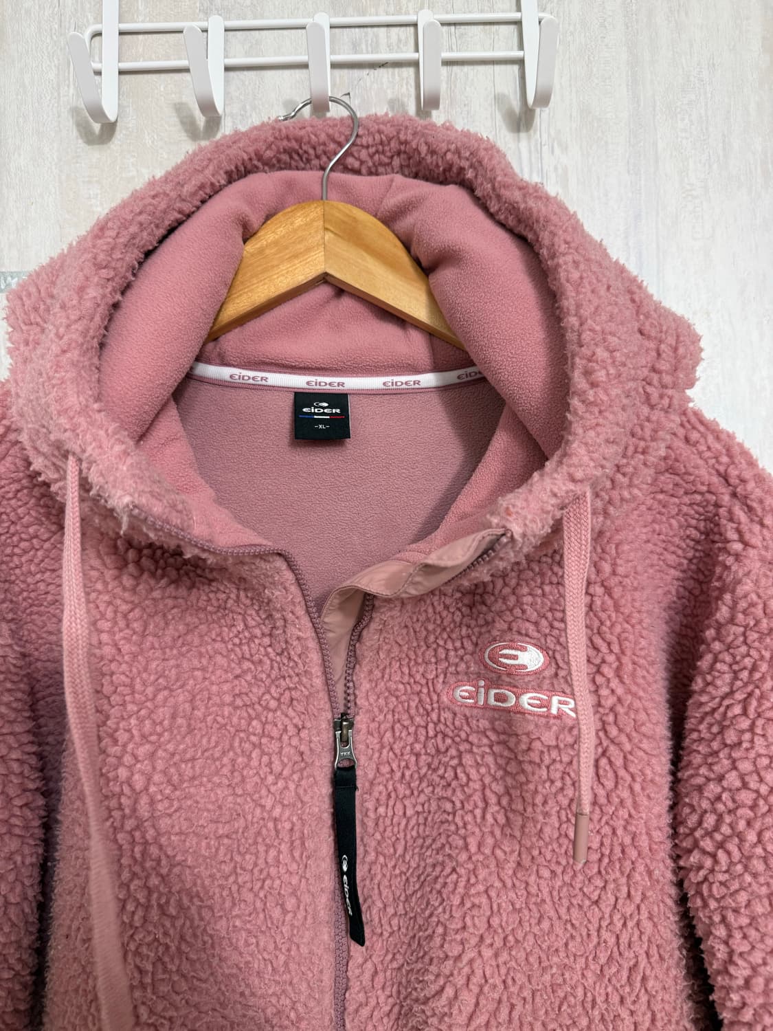 남성 105 / 아이더 뽀글이 후리스 후드집업 상품이미지5