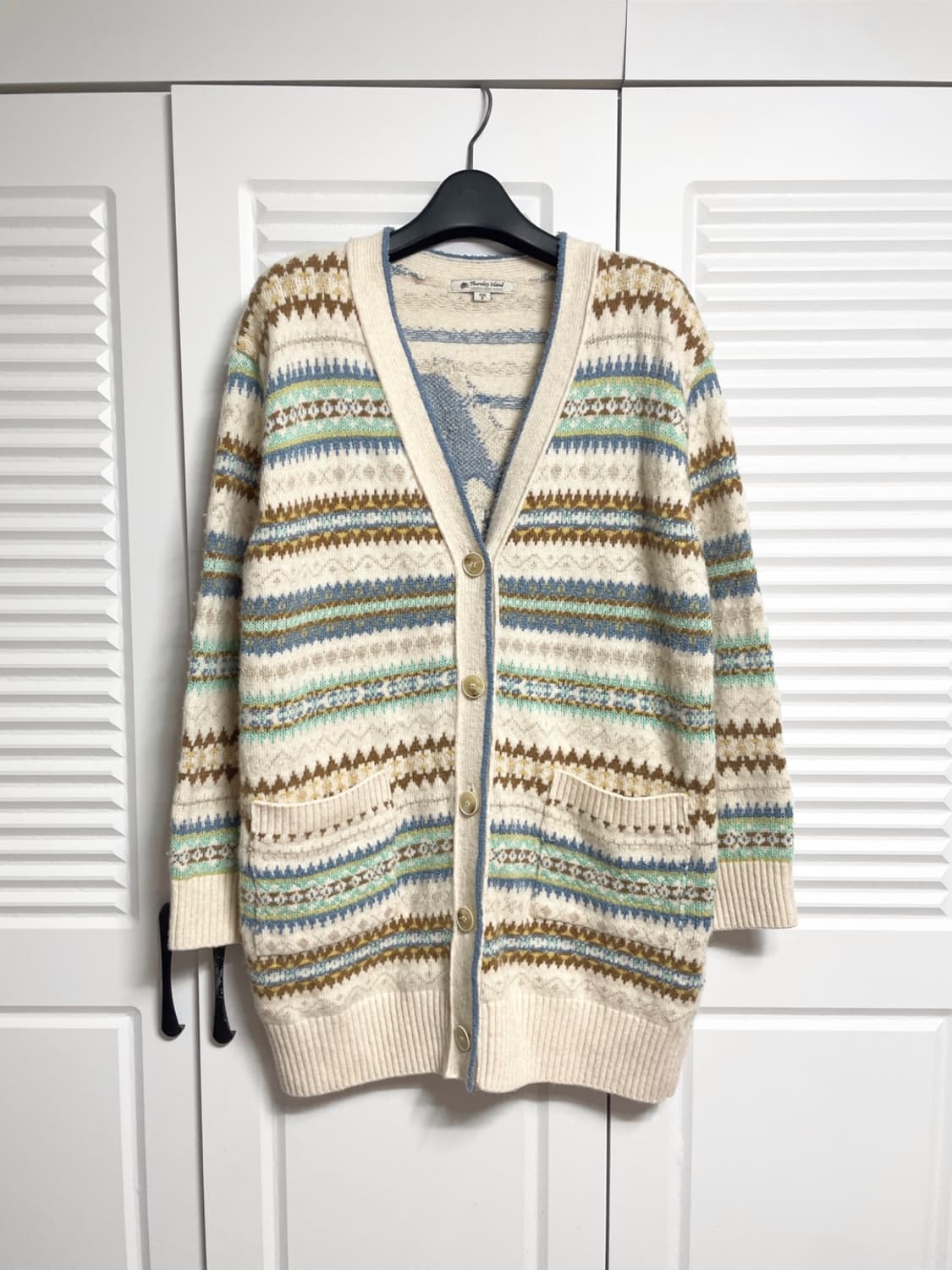 써스데이아일랜드 가디건 상품이미지1