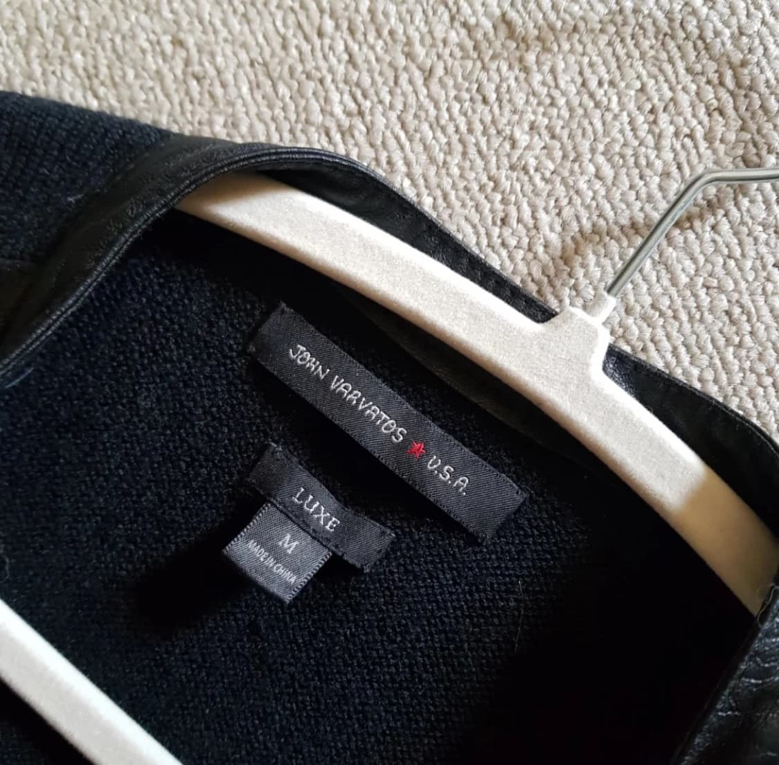 존 바바토스 사선 집업 가죽 자켓 가디건 100 상품이미지4