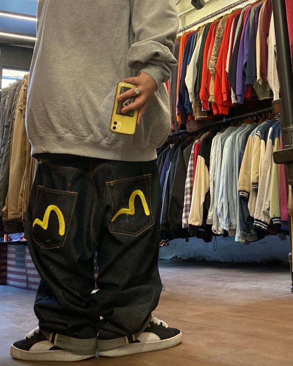 42) Evisu Regular Fit Selvedge Jeans 상품이미지10