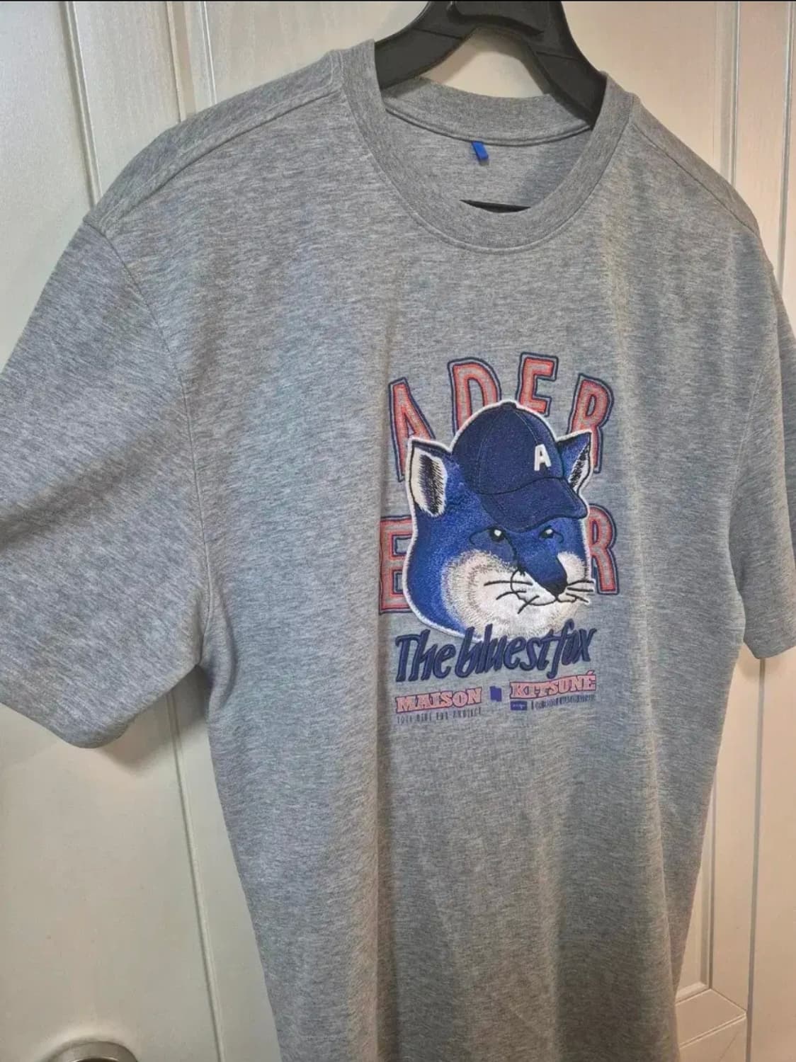 아더에러 메종키츠네 콜라보 반팔 티셔츠 A2 105 상품이미지6