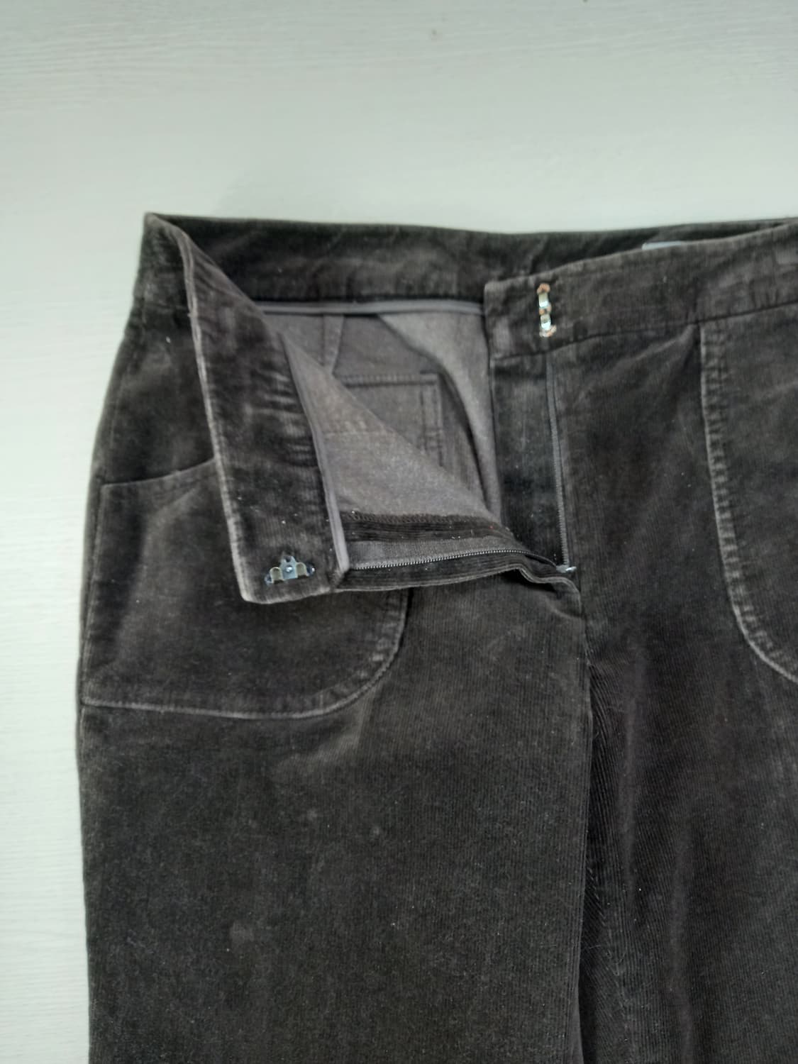 28 RENOMA 코듀로이 스판 약부츠컷 다크브라운 28-881 상품이미지6