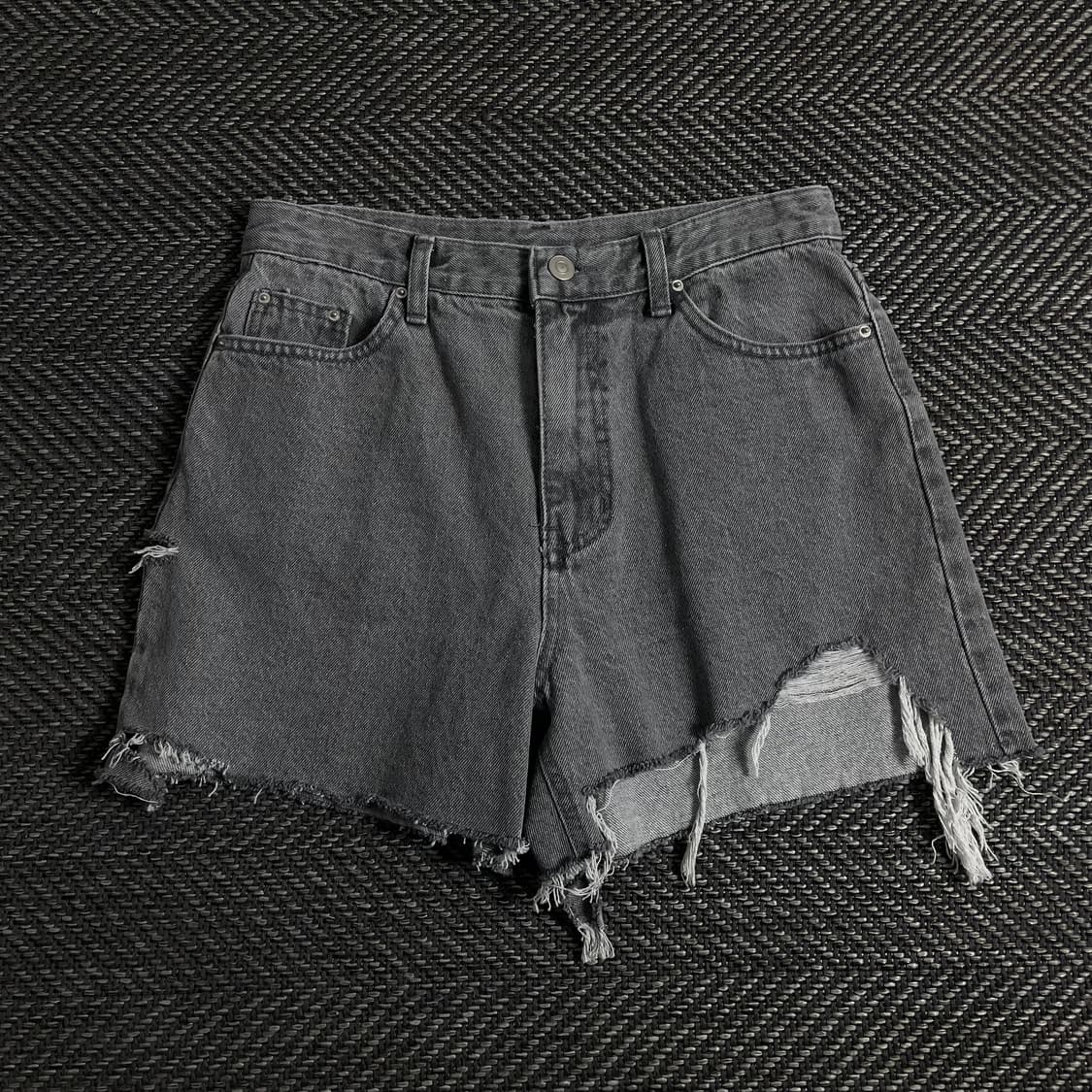 빈티지 우먼스 커팅 데님 숏 팬츠o 3325 상품이미지1