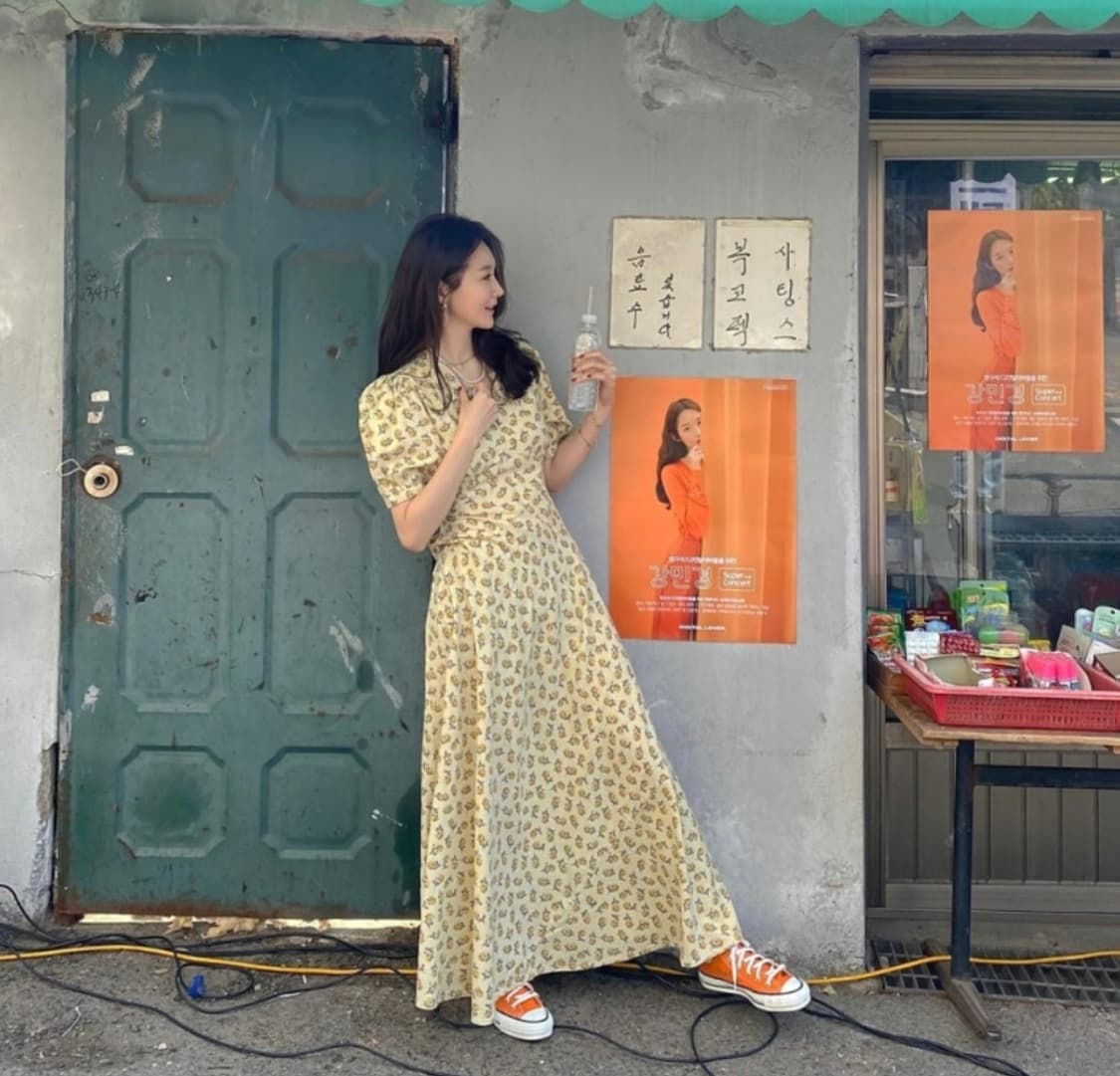 컨버스 척테일러 하이 235 강민경 스니커즈 상품이미지2