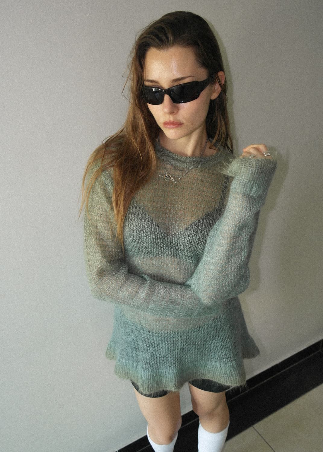 모헤어 니트 상품이미지1