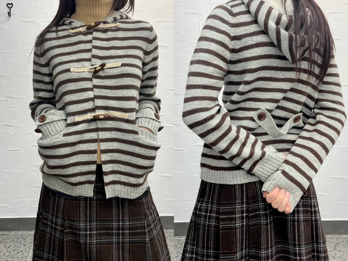 toggle button cardigan 상품이미지1