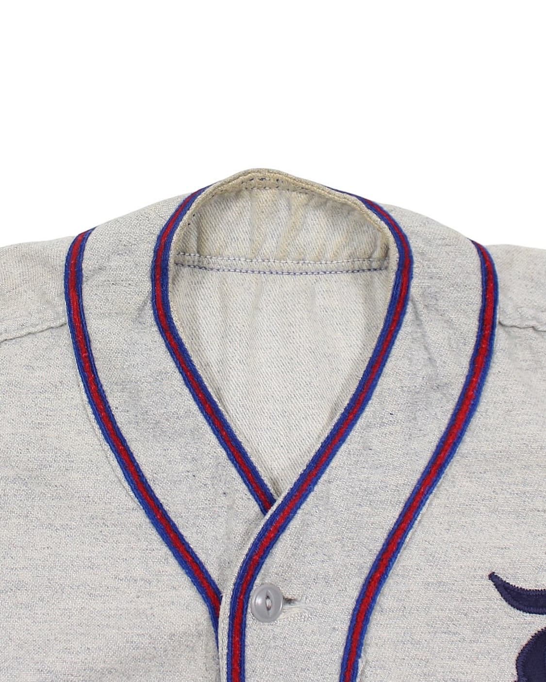 1950-60s USA 베이스볼 셔츠 빈티지 미국제 야구 져지 상품이미지4