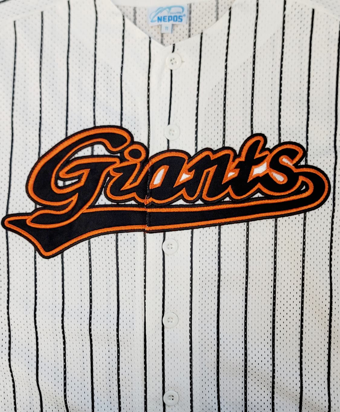 [키즈 11호] 네포스 롯데자이언츠 올드 홈 키즈 유니폼 판매 상품이미지5