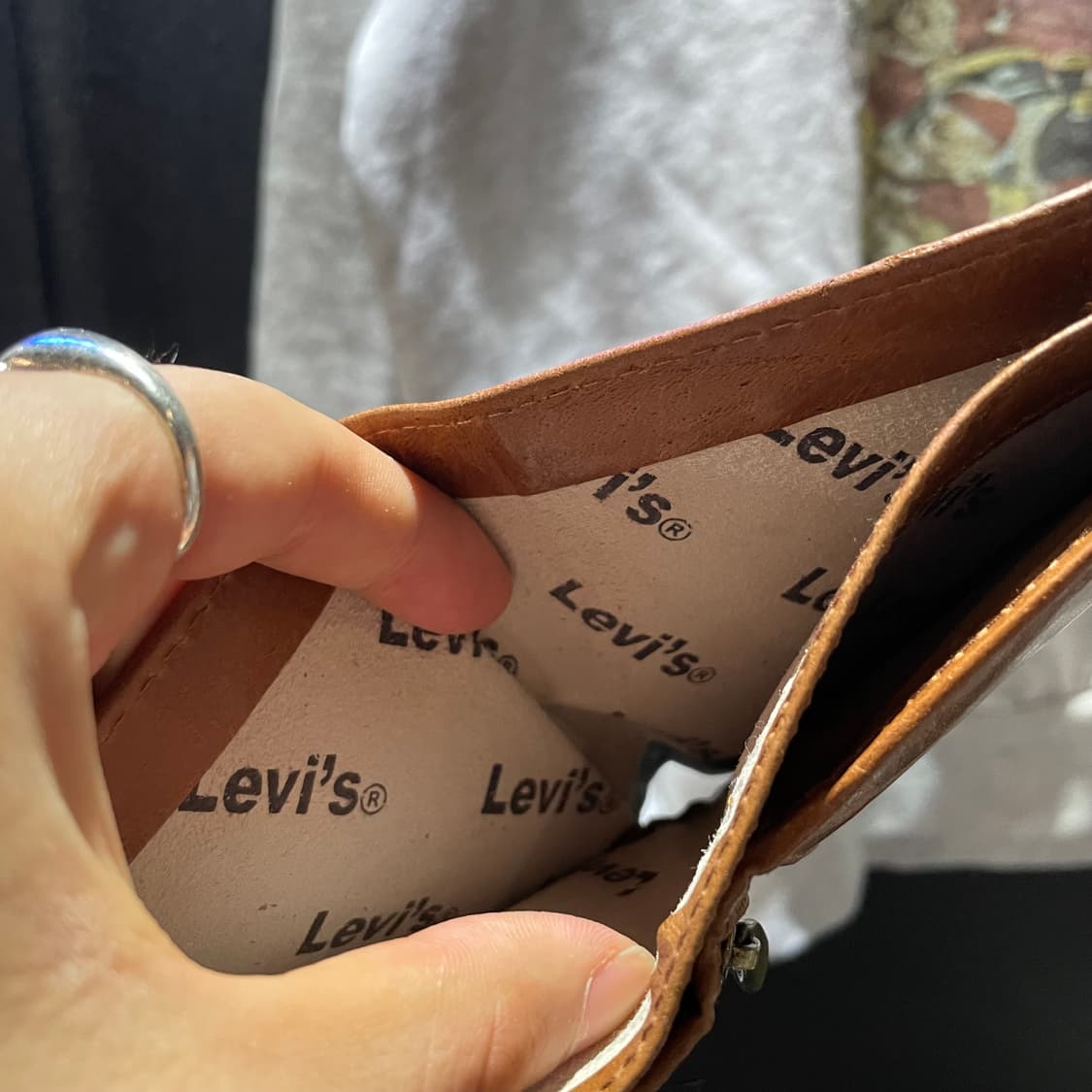 Levis 리바이스 레더 반지갑 상품이미지7