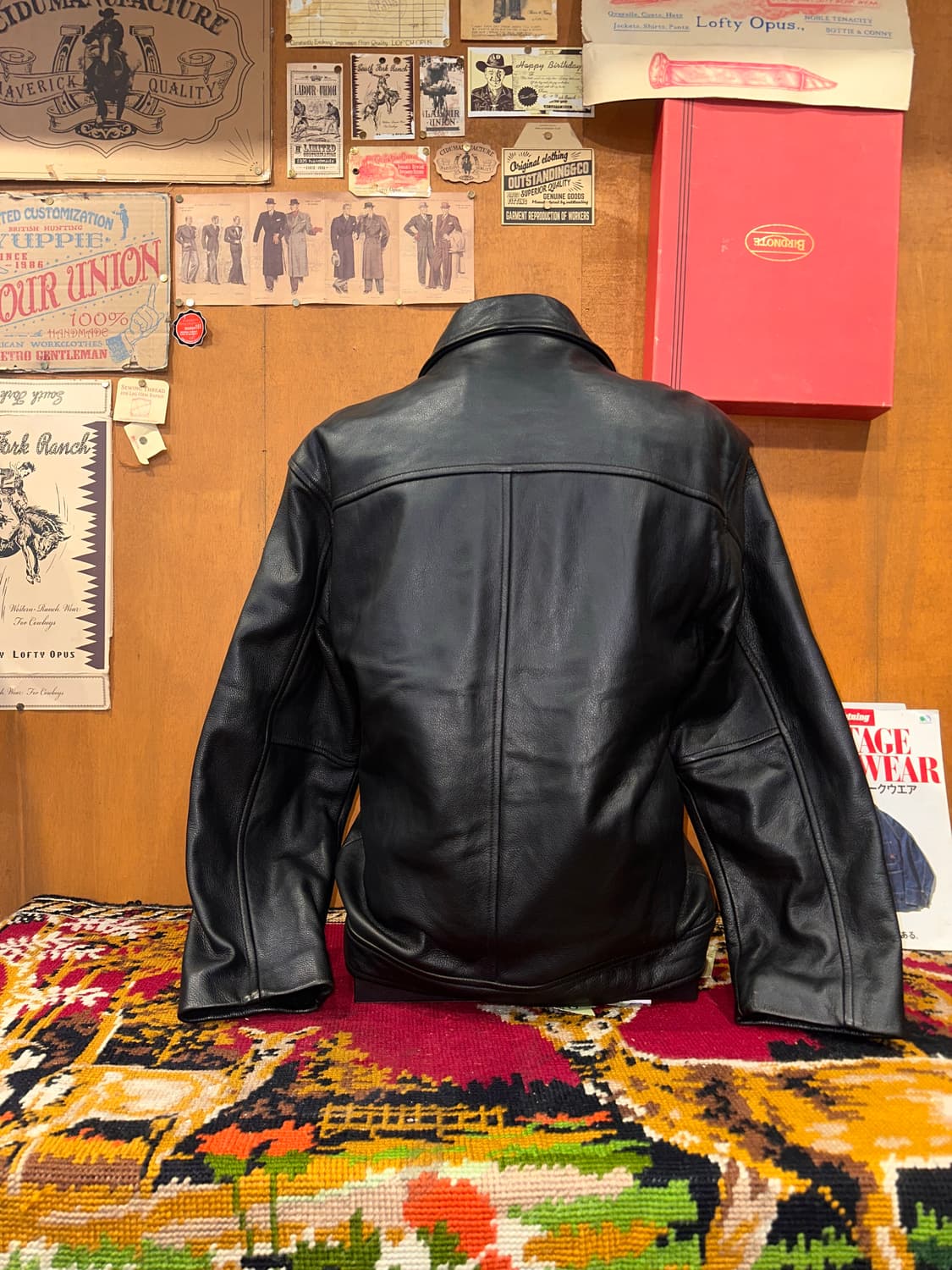 ( L-XL ) 가죽자켓 레더자켓 워크웨어 아메카지 스포츠가죽자켓 상품이미지4