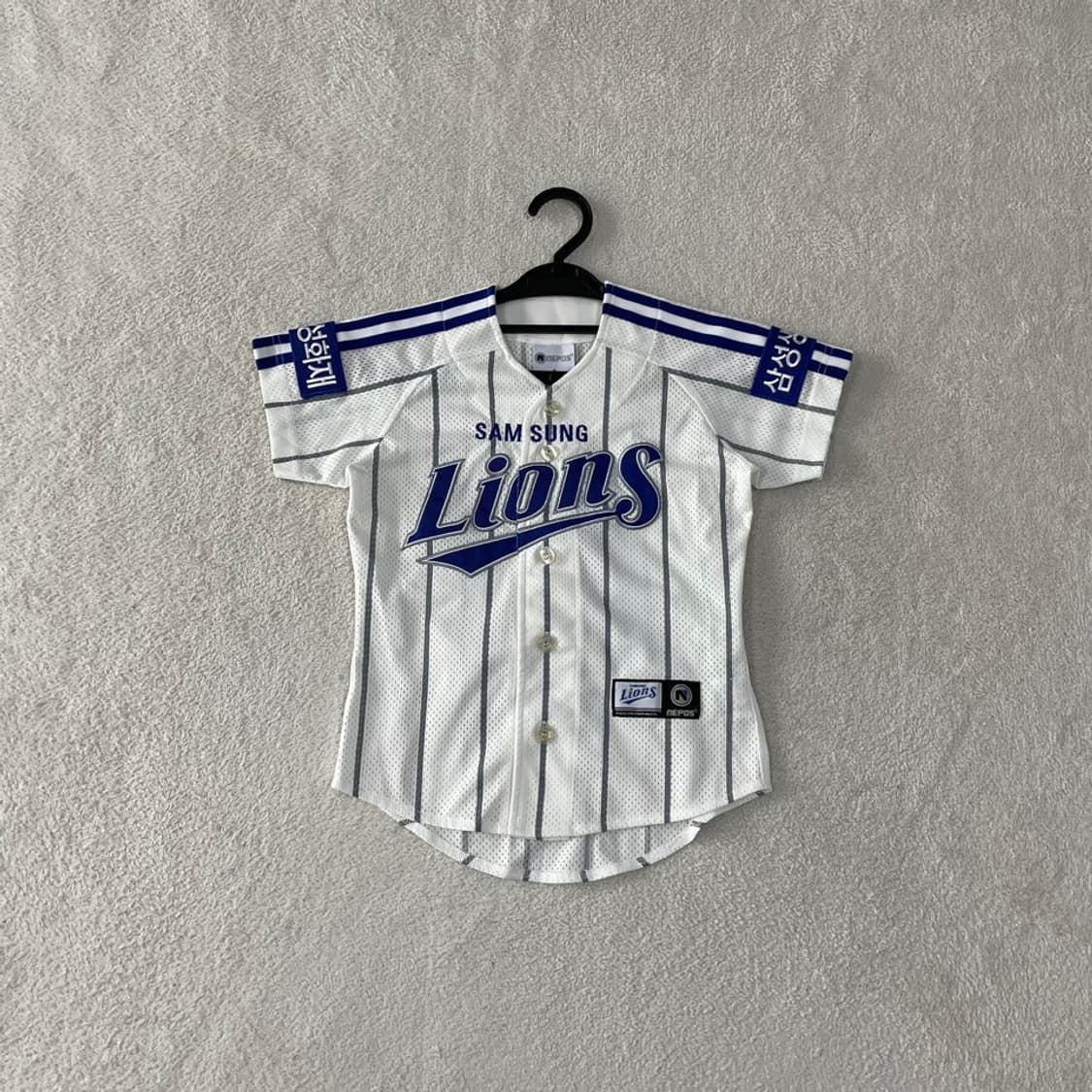 3 삼성라이온즈 왕조 안지만 싸인 유니폼 아동 키즈 상품이미지1