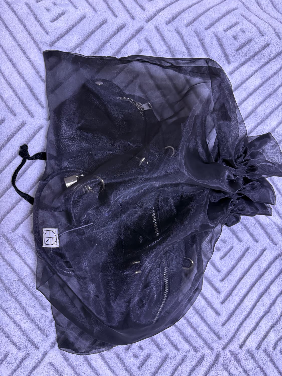 714센터 마고백 검정/실버 상품이미지10