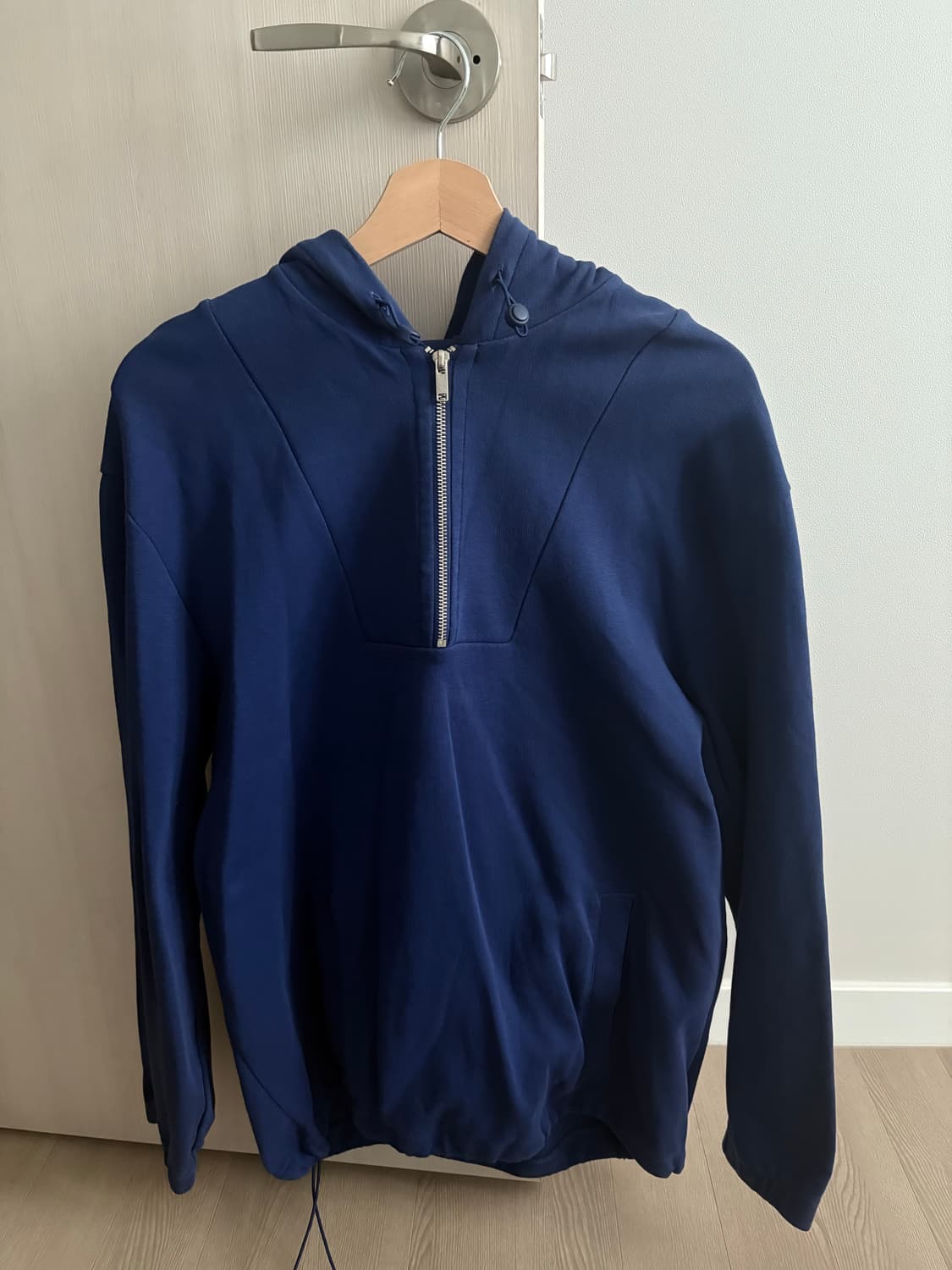 COS 반집업 후드티 상품이미지1