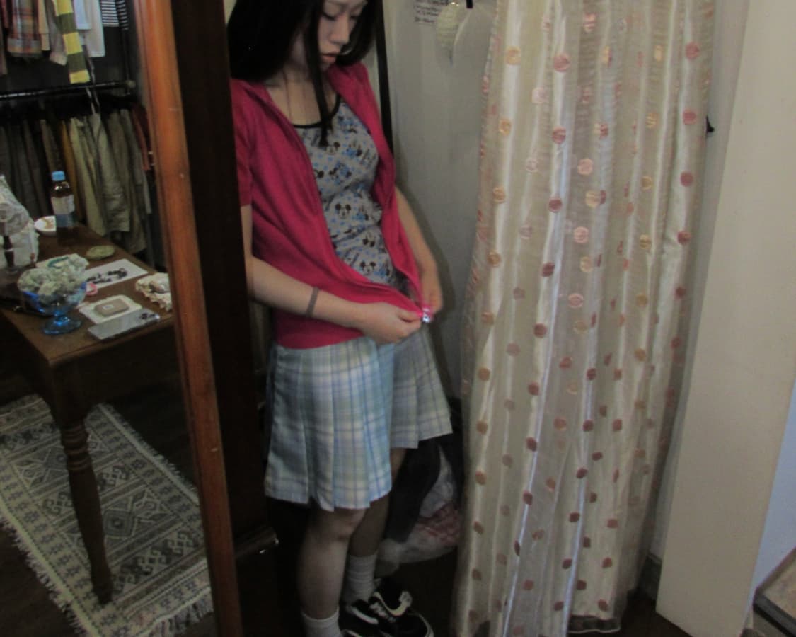 jpn vintage pink hood jacket 상품이미지2