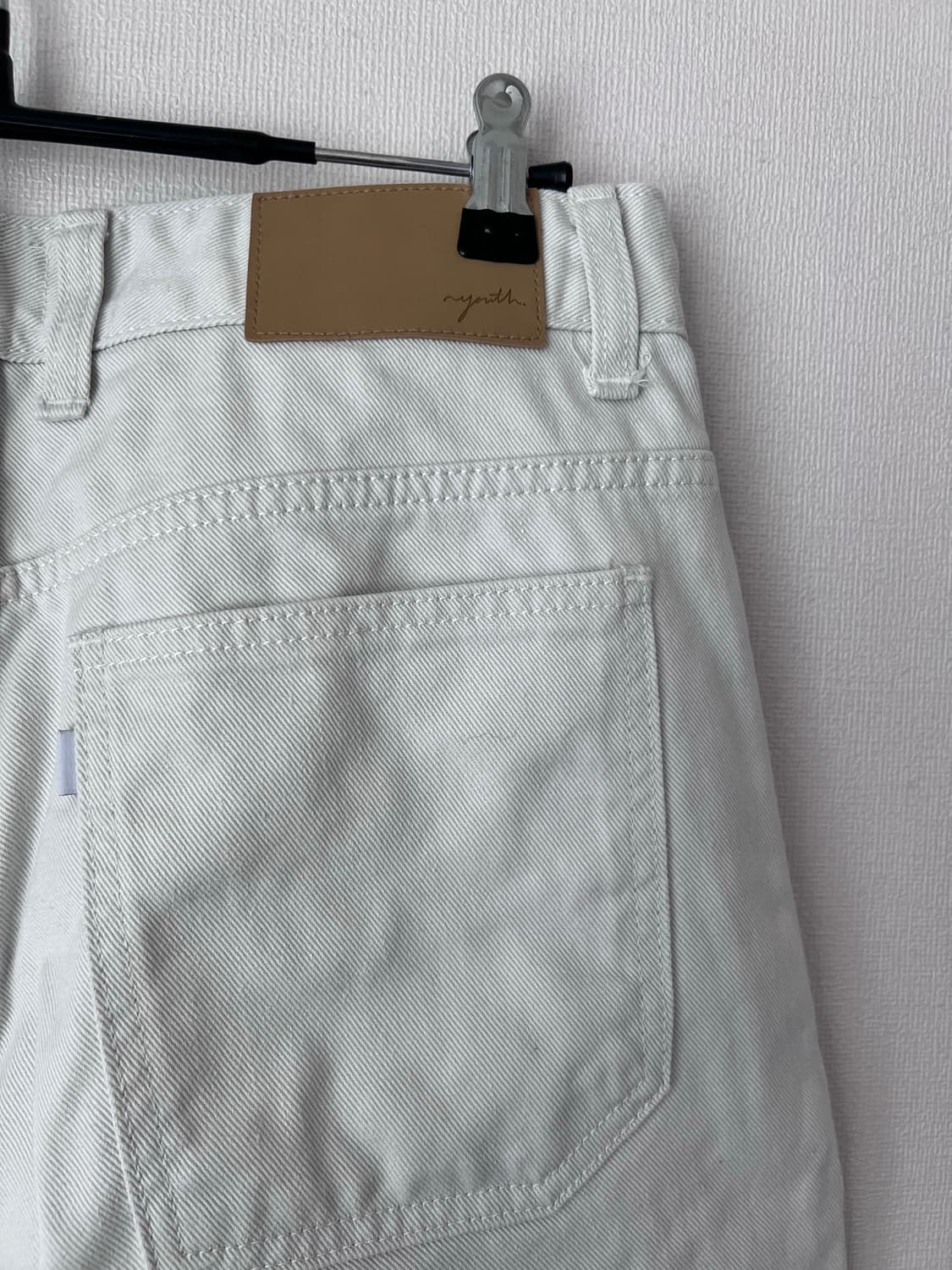 유스 화이트 바지youth 상품이미지4