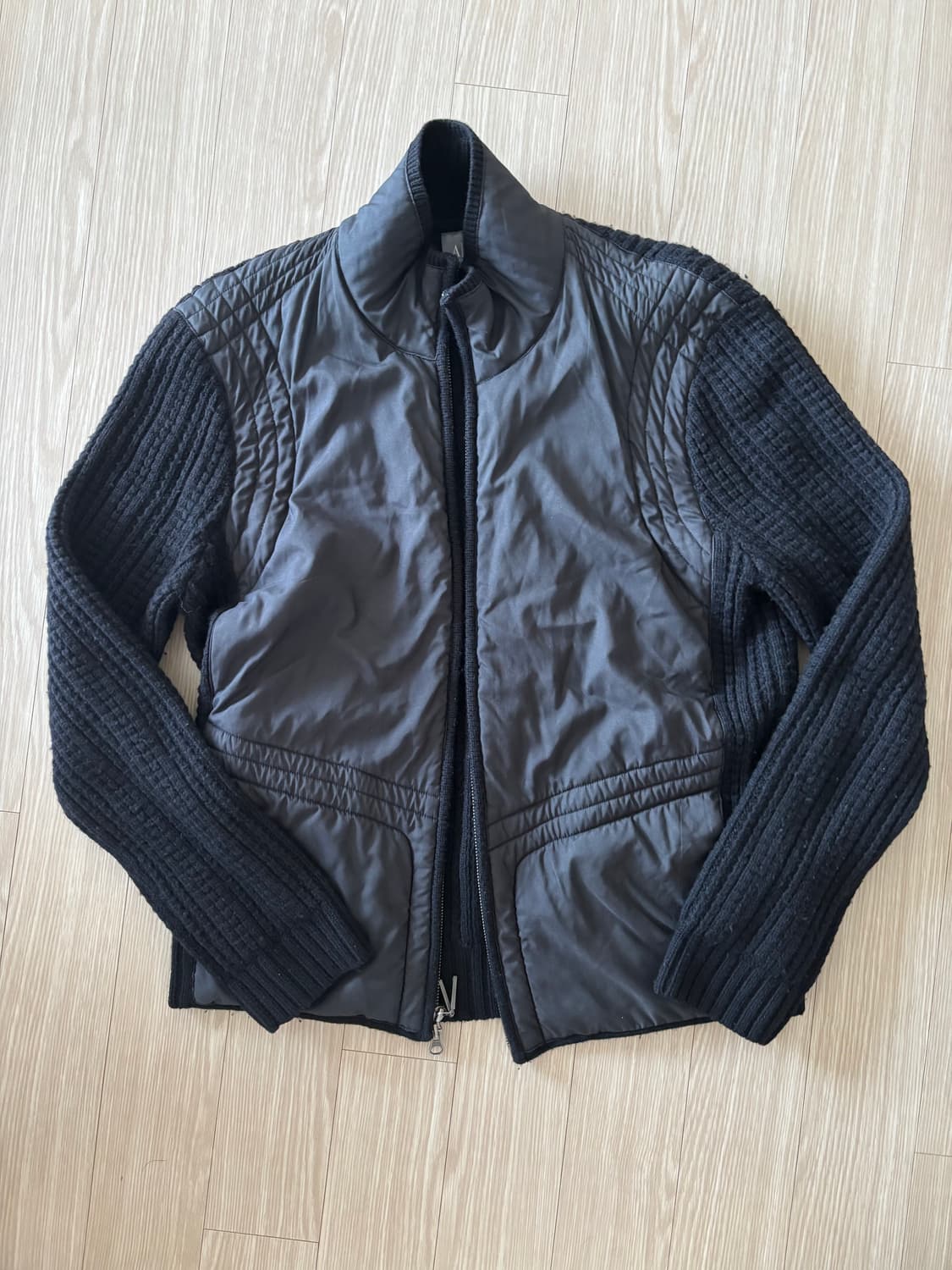 알마니 니트집업 상품이미지1