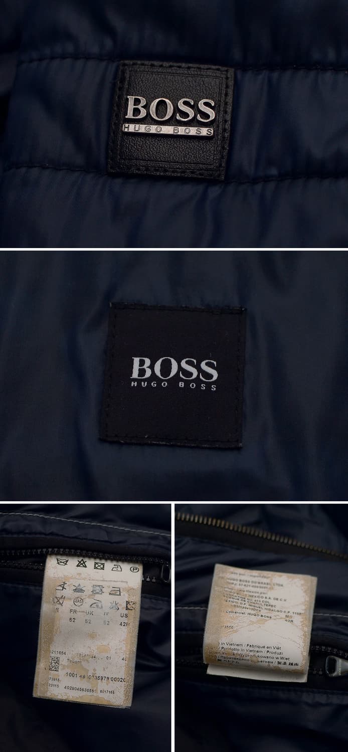 휴고 보스 싱글 집업 라이더 소프트 패딩 자켓 (52 / 100-105) 상품이미지10