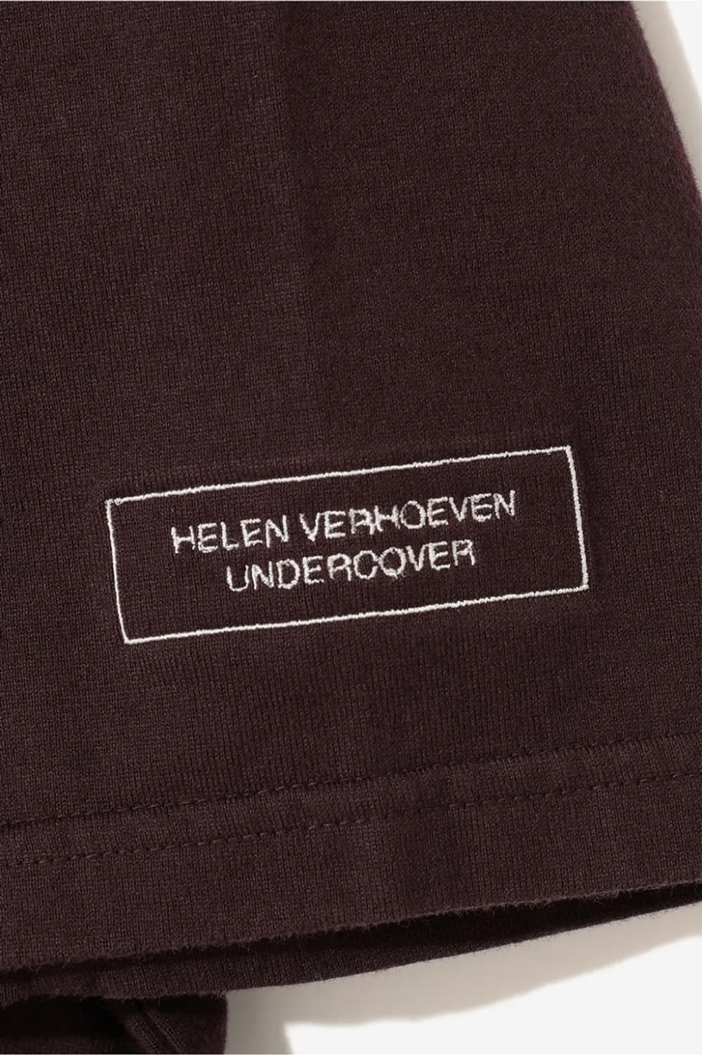 언더커버 Helen Verhoeven 티셔츠 다크브라운 상품이미지2