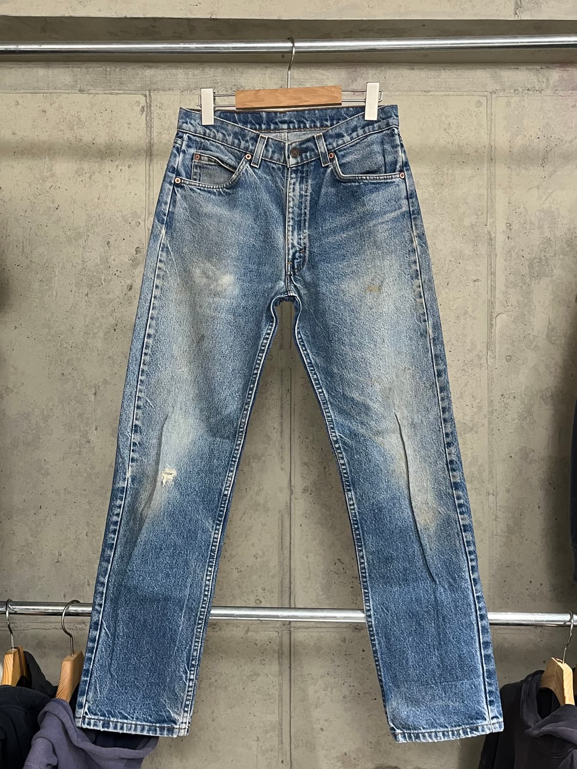LEVI'S 505 ORANGE DENIM PANTS 상품이미지1