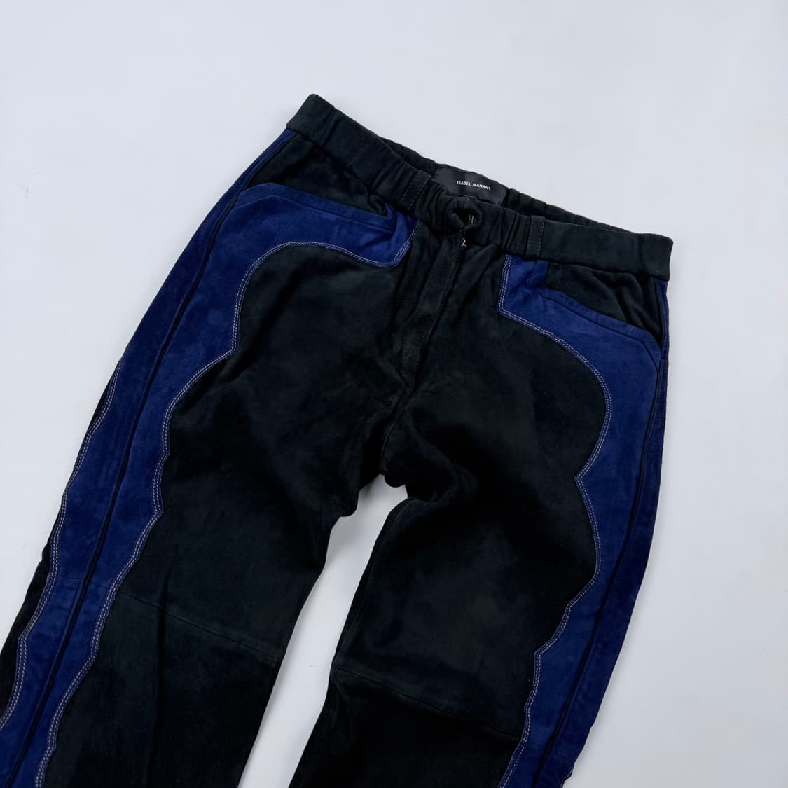 이자벨마랑 양가죽 스웨이드 팬츠 상품이미지2