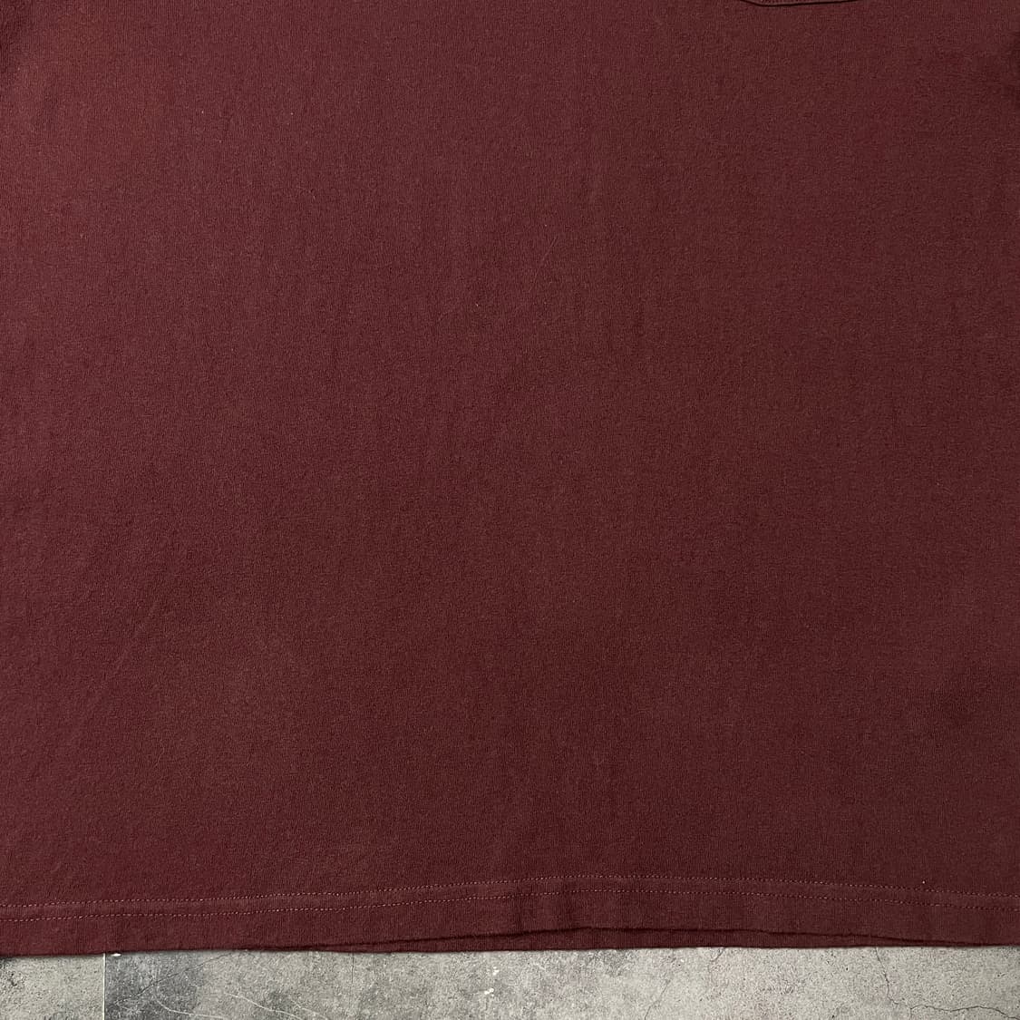CARHARTT 칼하트K87 딥와인 포켓 반팔 티셔츠 A01089 상품이미지4