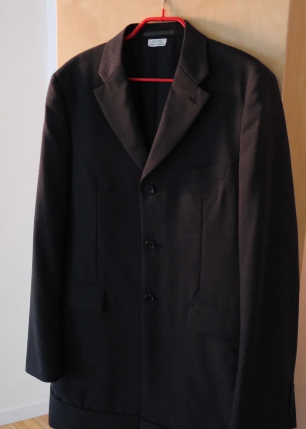 꼼데가르송 옴므 듀스 2022 Chesterfield Coat 상품이미지6