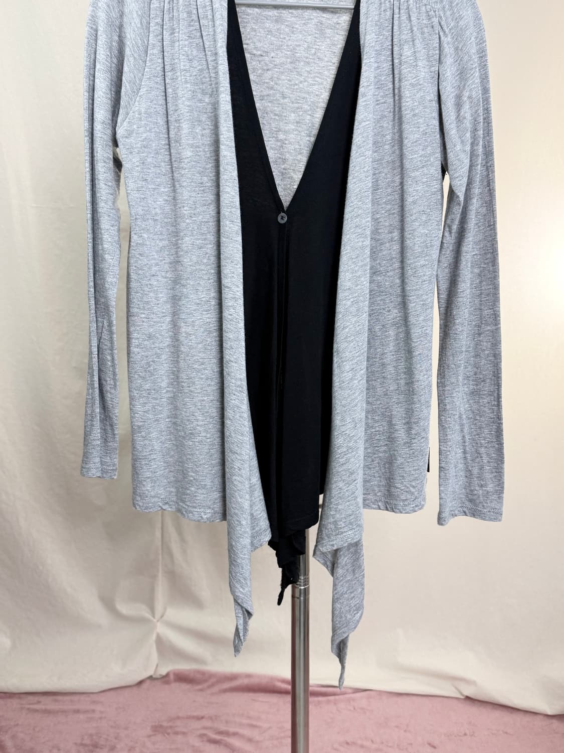 Calvin Klein 드레이프 타이 가디건 (2-way) 상품이미지7