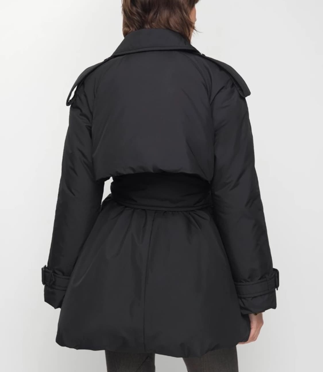 버버리 벨트 베리힐 패딩 카 코트 (블랙) - 미착용 새상품 상품이미지2