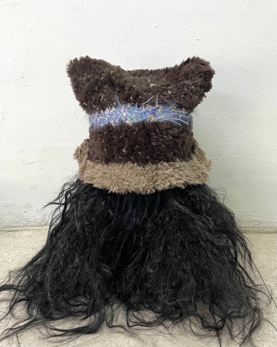 Cat Brown Fur Bucket Hat 상품이미지5