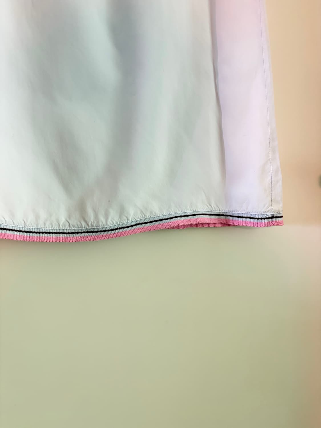 Miu miu 90s pink sheer skirt 상품이미지4