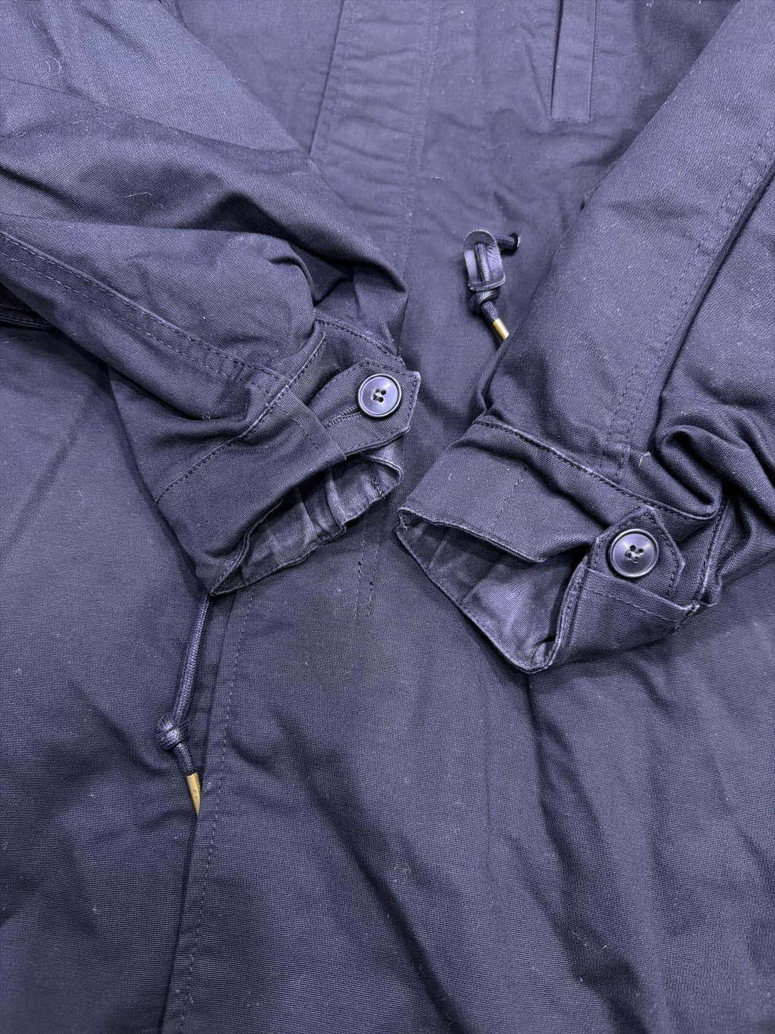 유니폼브릿지 M51 피쉬테일 파카 후드 야상점퍼 개파카 블랙 XL 상품이미지7