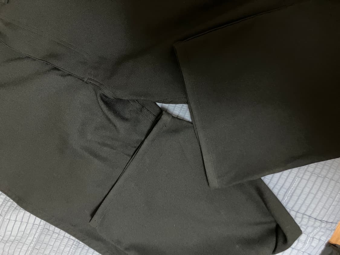 (L) 니들스 폴리 부츠컷 팬츠 블랙 상품이미지5