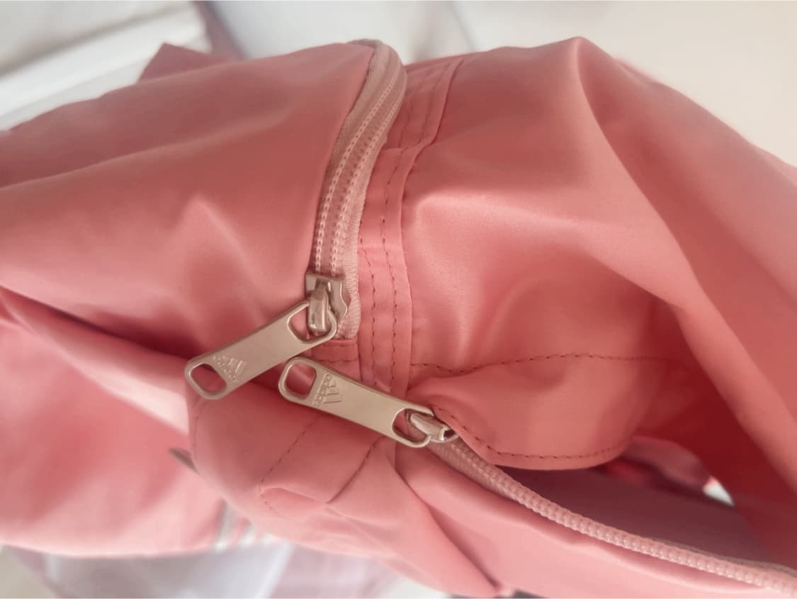 japan 아디다스 글리터 회색 핑크 백팩 상품이미지6