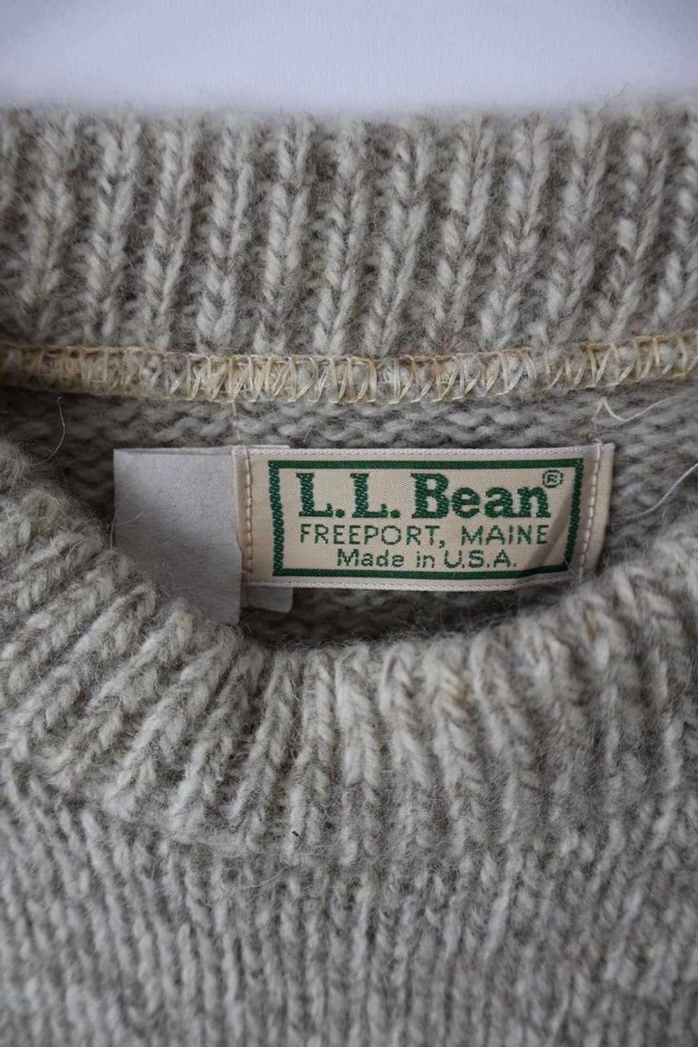 L.L.Bean Made in USA Crewneck Knit 상품이미지5